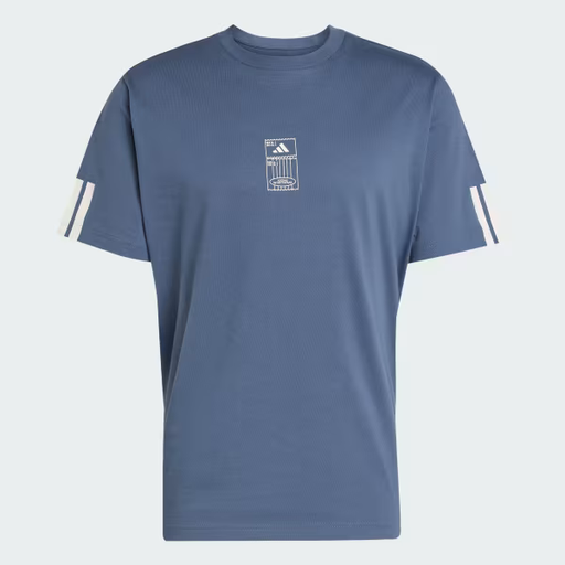 [JM6472] Camiseta Holgada Con Estampado Stadium Ticket 